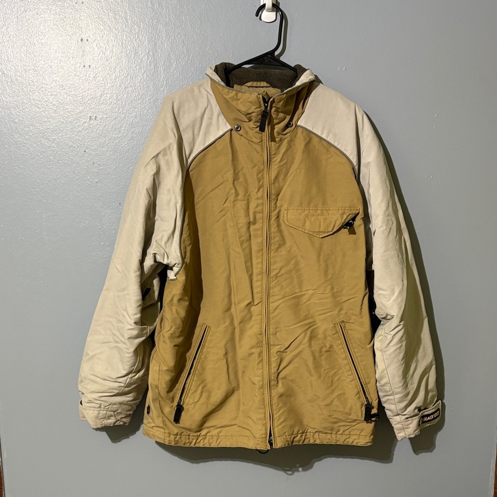 Men's Tan and Cream Performance Jacket